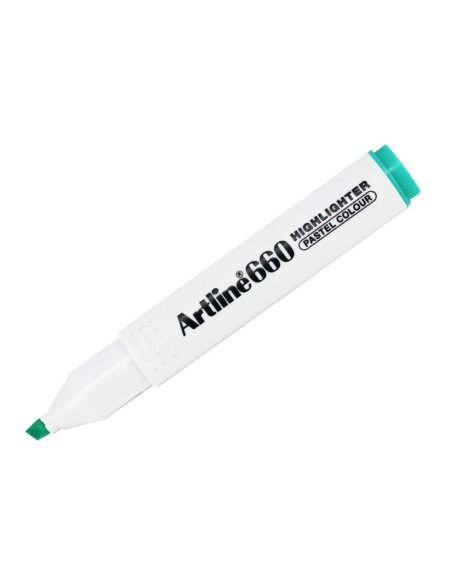 Rotulador artline fluorescente ek-660 verde...