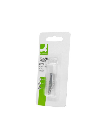 Repuesto cuter bisturi q-connect kf00289 blister de 5 unidades