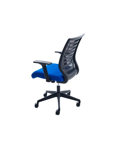 Silla rocada de oficina con brazos respaldo en...