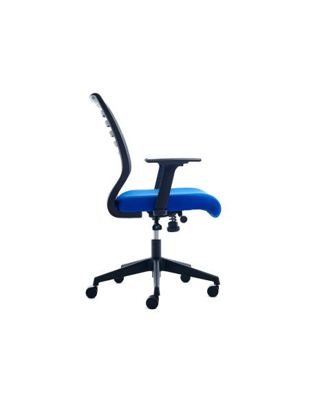 Silla rocada de oficina con brazos respaldo en...