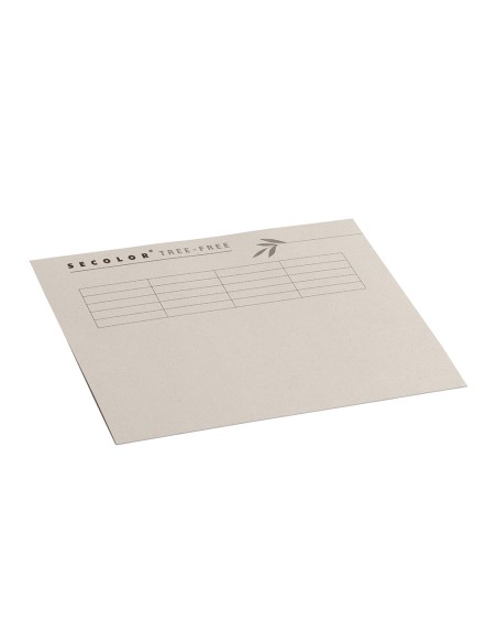 Subcarpeta cartulina tarifold 100% ecologica 226 g/m2 din a4 color crema pack de 10 unidades