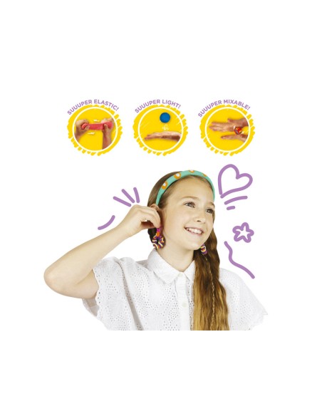 Pasta de modelar carioca modelight bijoux pendientes y turbantes