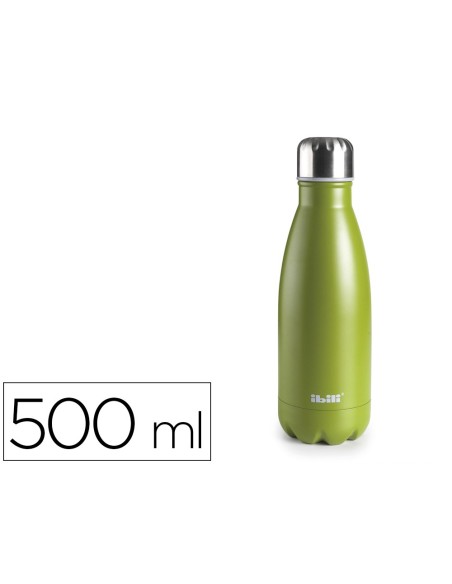 Botella portaliquidos ibili acero inoxidable...