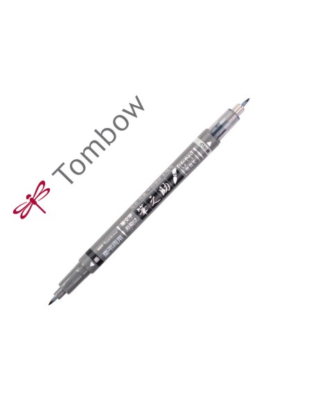 Rotulador tombow fudenosuke tinta base de agua...
