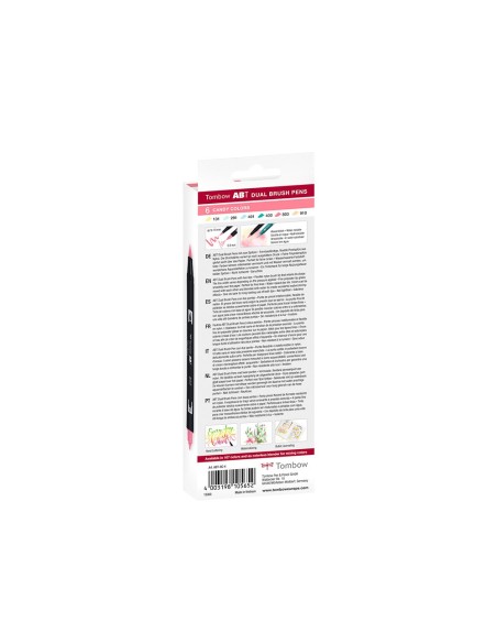 Rotulador tombow abt dual brush acuarelable...