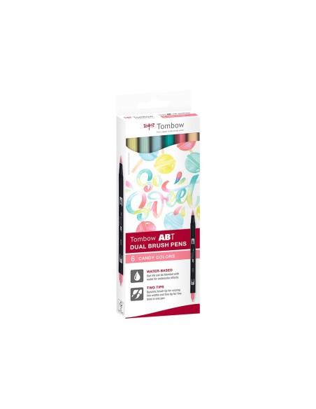 Rotulador tombow abt dual brush acuarelable...