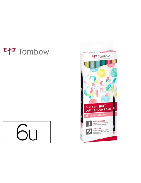 Rotulador tombow abt dual brush acuarelable...