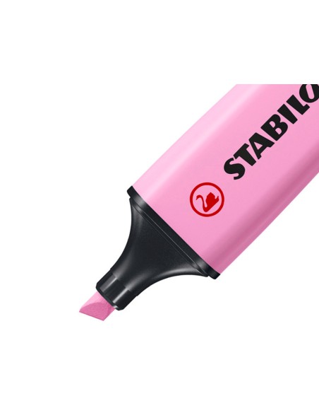 Rotulador stabilo boss fluorescente 70 pastel expositor de 45 unidades colores surtidos