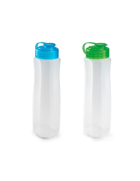 Botella plasticforte plastico capacidad 1 l 80x80x280 mm