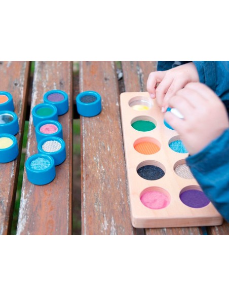 Juego didactico andreutoys cubos tactiles 10...