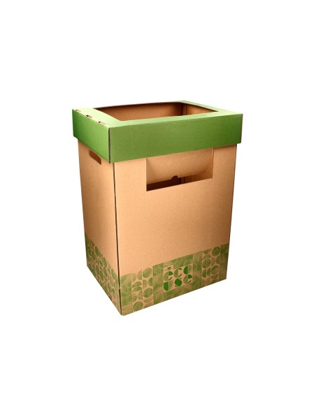 Contenedor papelera reciclaje liderpapel ecouse...