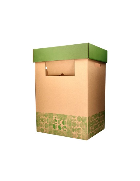 Contenedor papelera reciclaje liderpapel ecouse...
