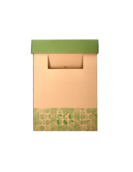 Contenedor papelera reciclaje liderpapel ecouse...