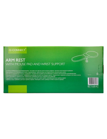 Reposabrazos ergonomico q-connect con...