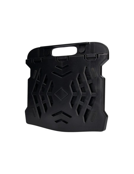 Soporte q-connect para portatil hasta 17\" ajustable 7 angulos diferentes color negro 260x280x60 mm