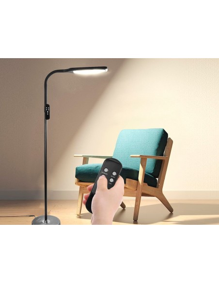 Lampara de suelo q-connect 15w con control...