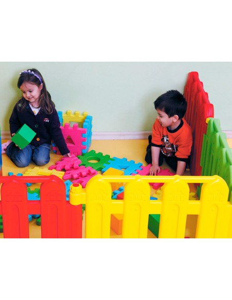 Valla plastico sumo didactic 6 piezas colores surtidos 60 x 80 cm diametro 150 cm