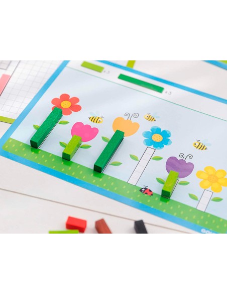 Juego goula didactico actividades con regletas