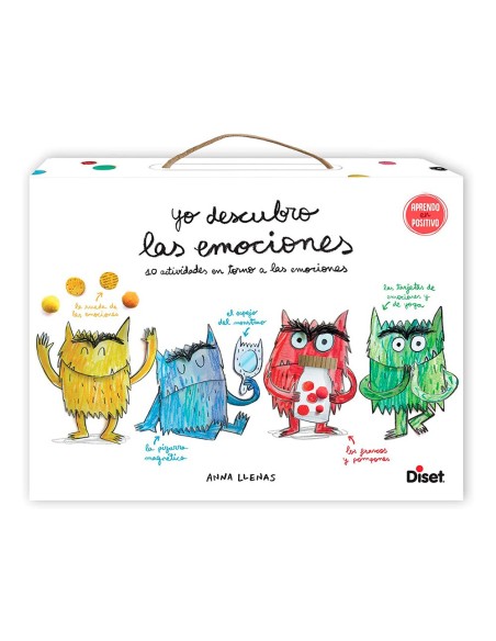 Juego diset de mesa yo descubro las emociones