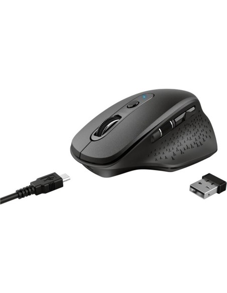 Raton trust ozaa optico inalambrico 2400dpi 6...