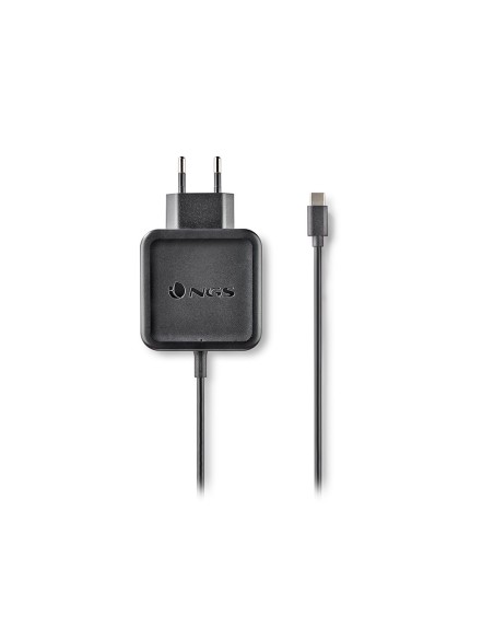 Cargador universal ngs de pared para portatil 45w tipo c 5v/9v/12v/15v-3a 20v/2,25a