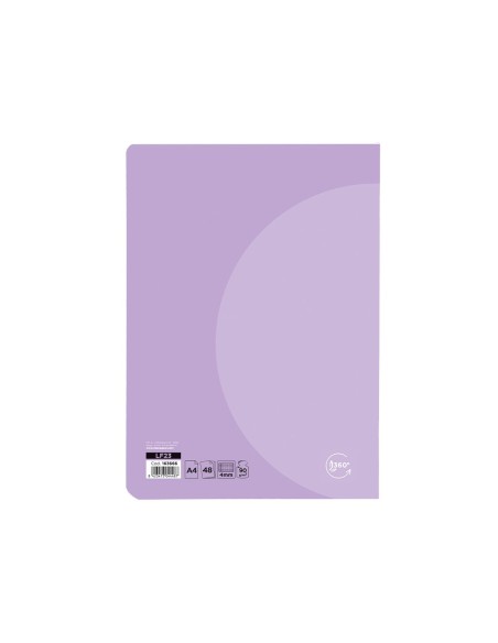 Libreta liderpapel 360 tapa de plastico a4 48...