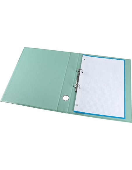 Carpeta de 2 anillas 25 mm mixtas liderpapel a4...