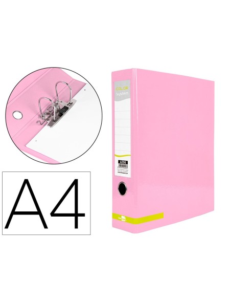 Archivador de palanca liderpapel a4 color...