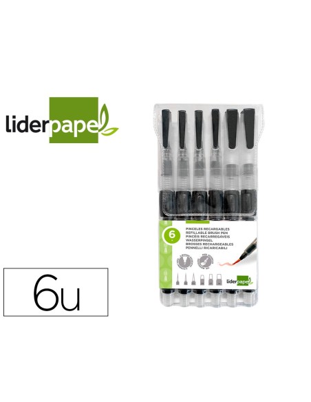 Pincel liderpapel recargable para productos...
