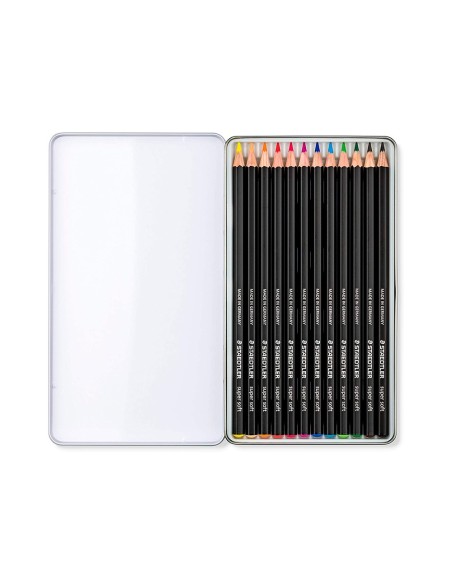 Lapices de colores staedtler super soft caja...