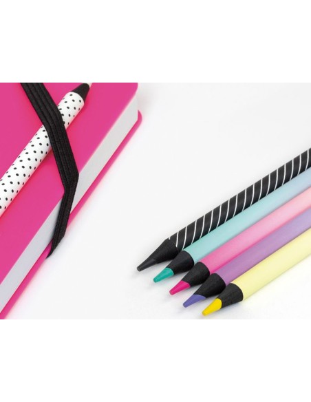 Lapices de colores milan sunset mina gruesa 3,5...