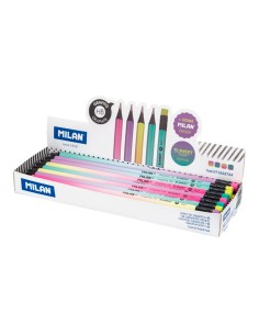 Lapices de grafito milan...