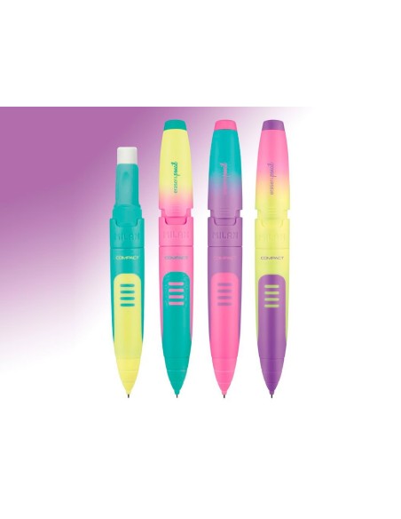 Portaminas milan compact sunset 0,7 mm con goma...