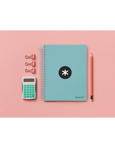 Cuaderno espiral a5 micro antartik tapa...
