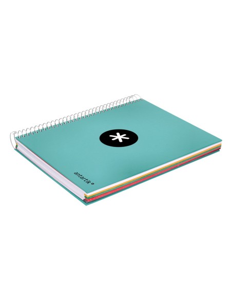 Cuaderno espiral a5 micro antartik tapa...