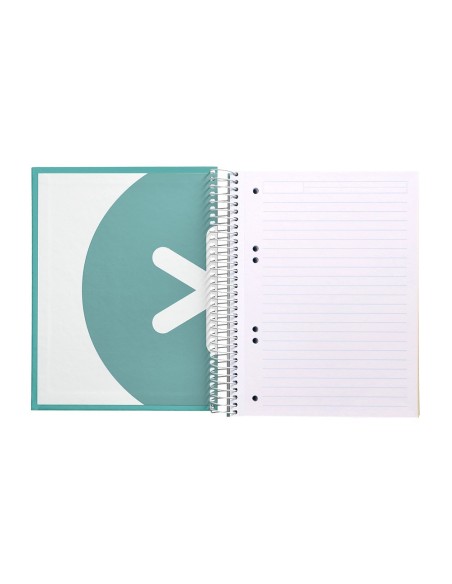 Cuaderno espiral a5 micro antartik tapa...