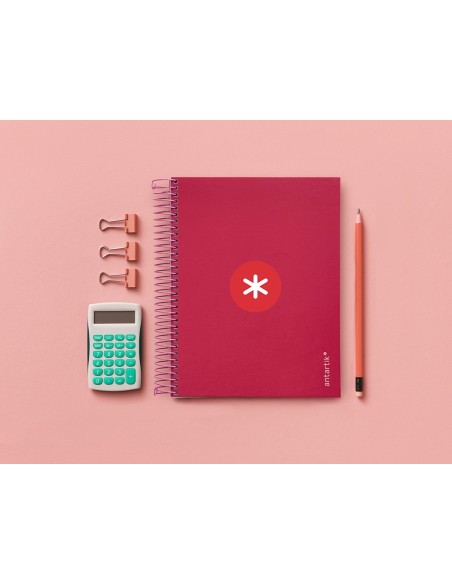 Cuaderno espiral a5 micro antartik tapa...