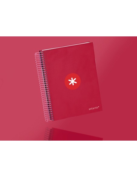 Cuaderno espiral a5 micro antartik tapa...