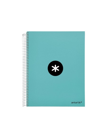 Cuaderno espiral a4 micro antartik tapa forrada...