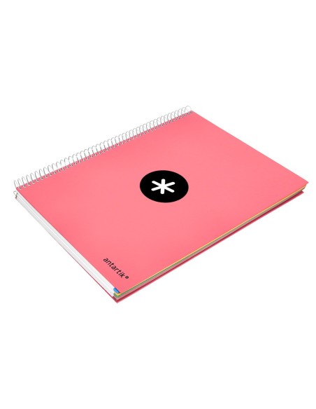 Cuaderno espiral a4 micro antartik tapa forrada...