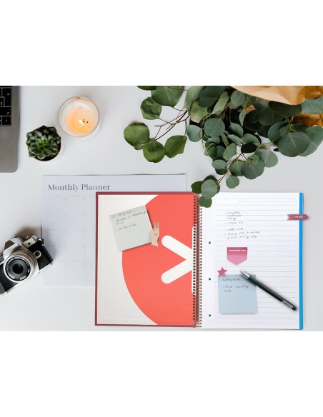 Cuaderno espiral a4 micro antartik tapa forrada...