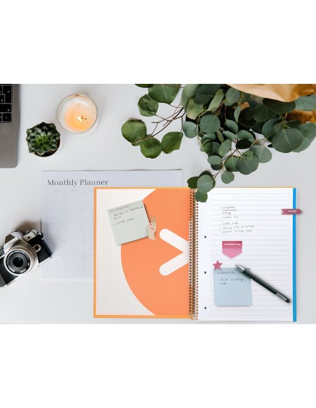 Cuaderno espiral a4 micro antartik tapa forrada...