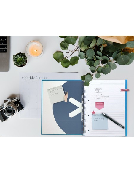 Cuaderno espiral a4 micro antartik tapa forrada...