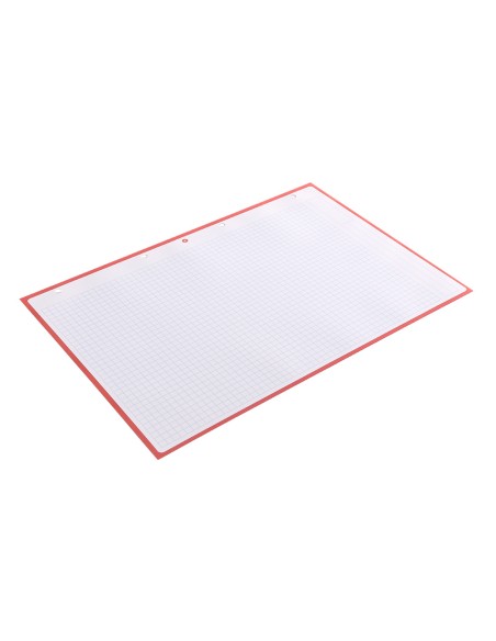 Recambio a4 antartik 80 hojas 90g/m2 cuadro 5 mm 4 taladros 1 banda marco color rosa