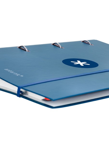 Carpeta con recambio antartik a4 cuadro 5mm...