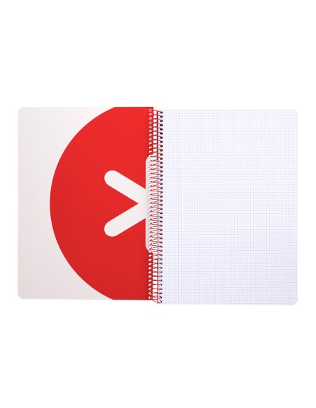 Cuaderno espiral a4 antartik tapa dura 80h 90gr...
