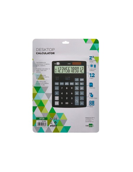 Calculadora liderpapel sobremesa xf29 12...