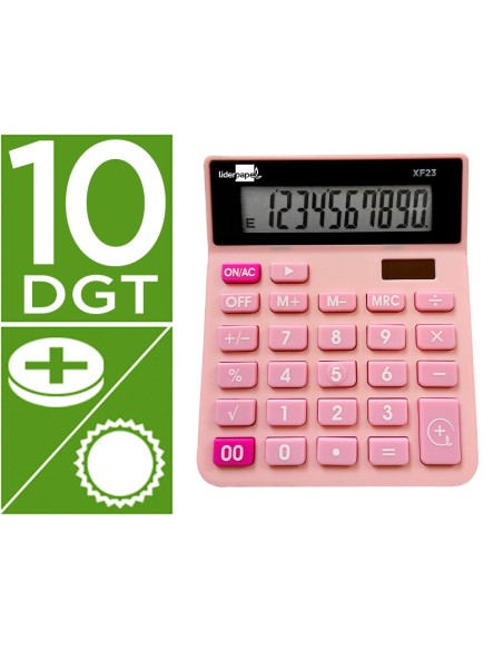 Calculadora liderpapel sobremesa xf23 10...