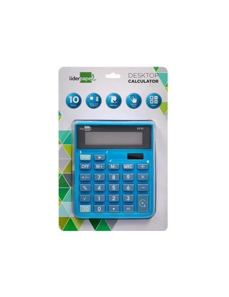 Calculadora liderpapel sobremesa xf21 10...