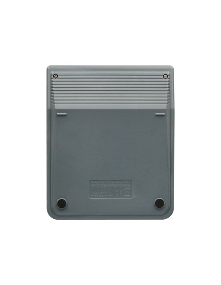 Calculadora liderpapel sobremesa xf18 8 digitos solar y pilas color gris 127x105x24 mm